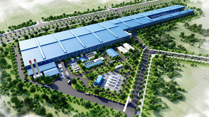 Nhà máy ray đường sắt Hòa Phát